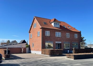 Stor lejlighed som blandet bolig/erhverv